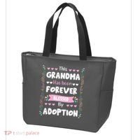 This Grandma Forever Blessed By Adoption Adopted Children Tote Bag thumb 3