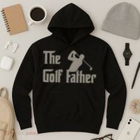The Golf Father Funny Golfing For Golfer Fathers Hoodie thumb 3