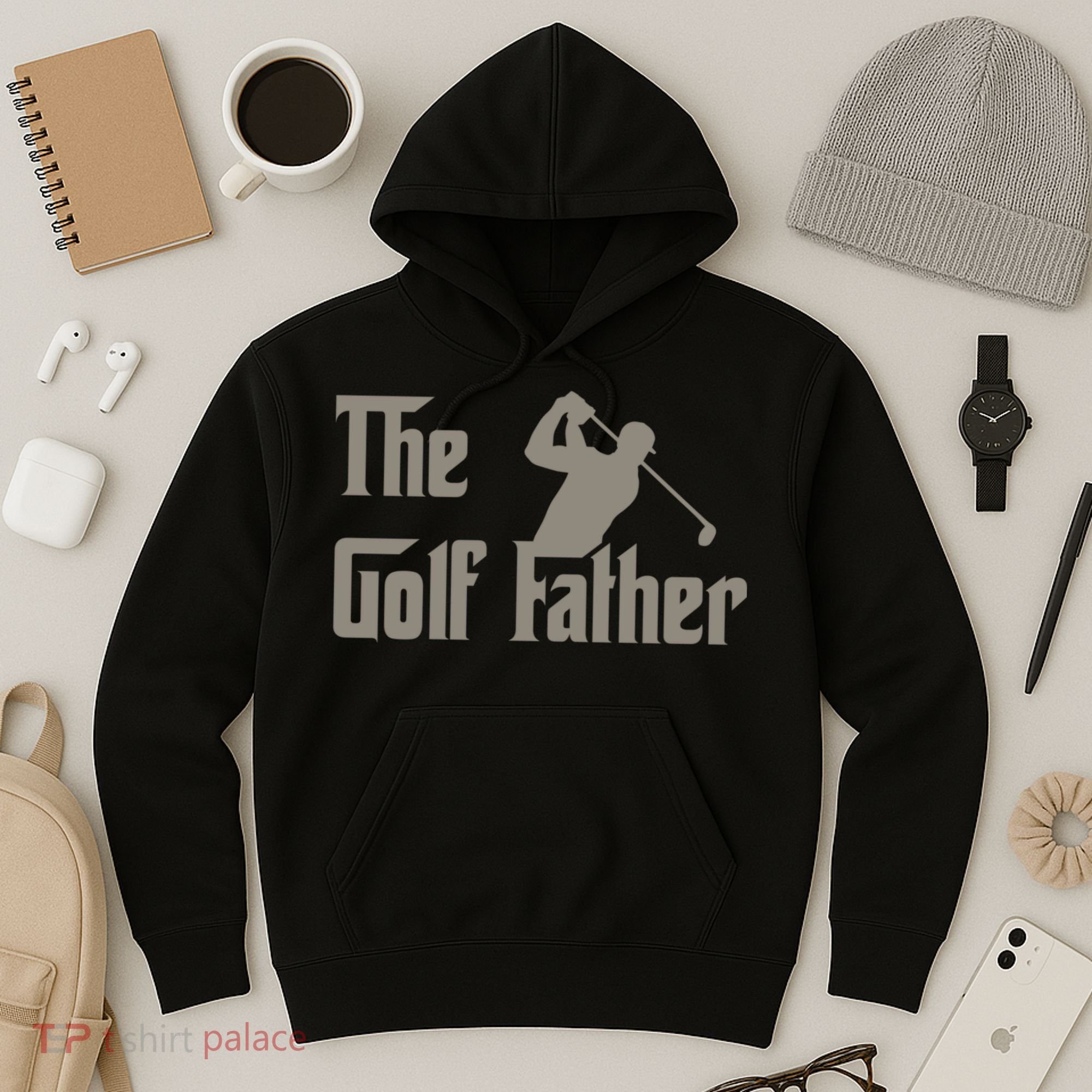 The Golf Father Funny Golfing For Golfer Fathers Hoodie