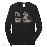 The Golf Father Funny Golfing For Golfer Fathers Long Sleeve Shirt thumb 0