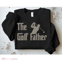The Golf Father Funny Golfing For Golfer Fathers Sweatshirt thumb 2