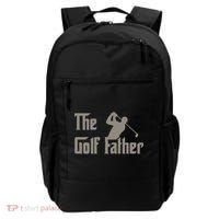 The Golf Father Funny Golfing For Golfer Fathers Backpack thumb 0