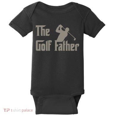 The Golf Father Funny Golfing For Golfer Fathers Baby Bodysuit