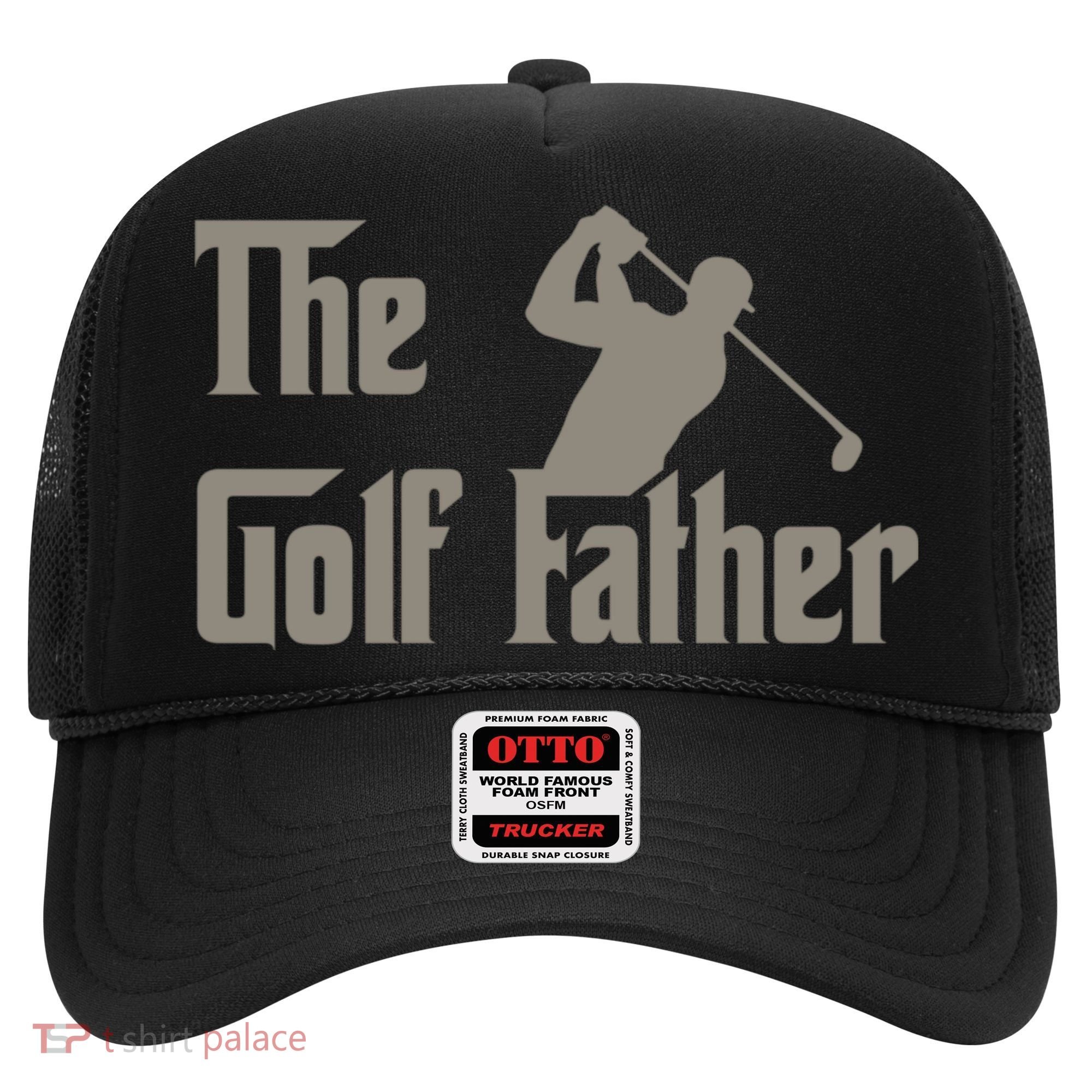 The Golf Father Funny Golfing For Golfer Fathers Hat
