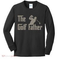 The Golf Father Funny Golfing For Golfer Fathers Kids Long Sleeve Shirt thumb 0