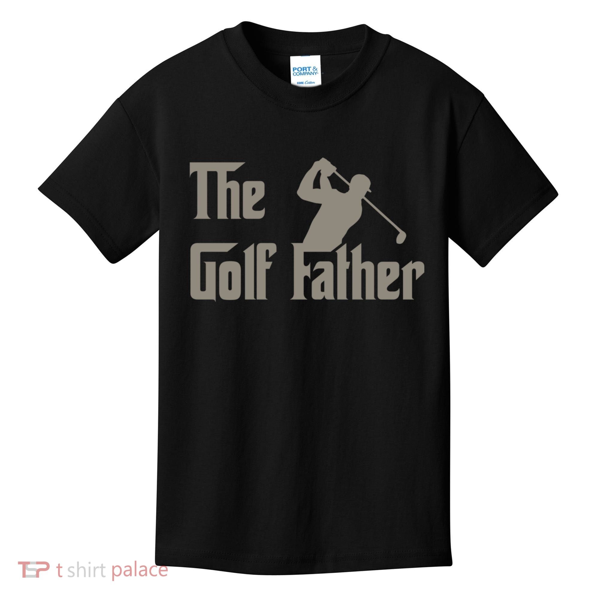 The Golf Father Funny Golfing For Golfer Fathers Kids T-Shirt