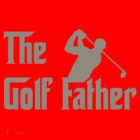 The Golf Father Funny Golfing For Golfer Fathers Santa Hat thumb 1