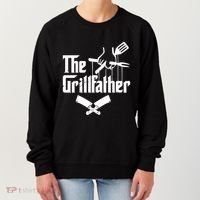 The Grillfather Funny Grill Master Bbq Gift Women's Sweatshirt thumb 0