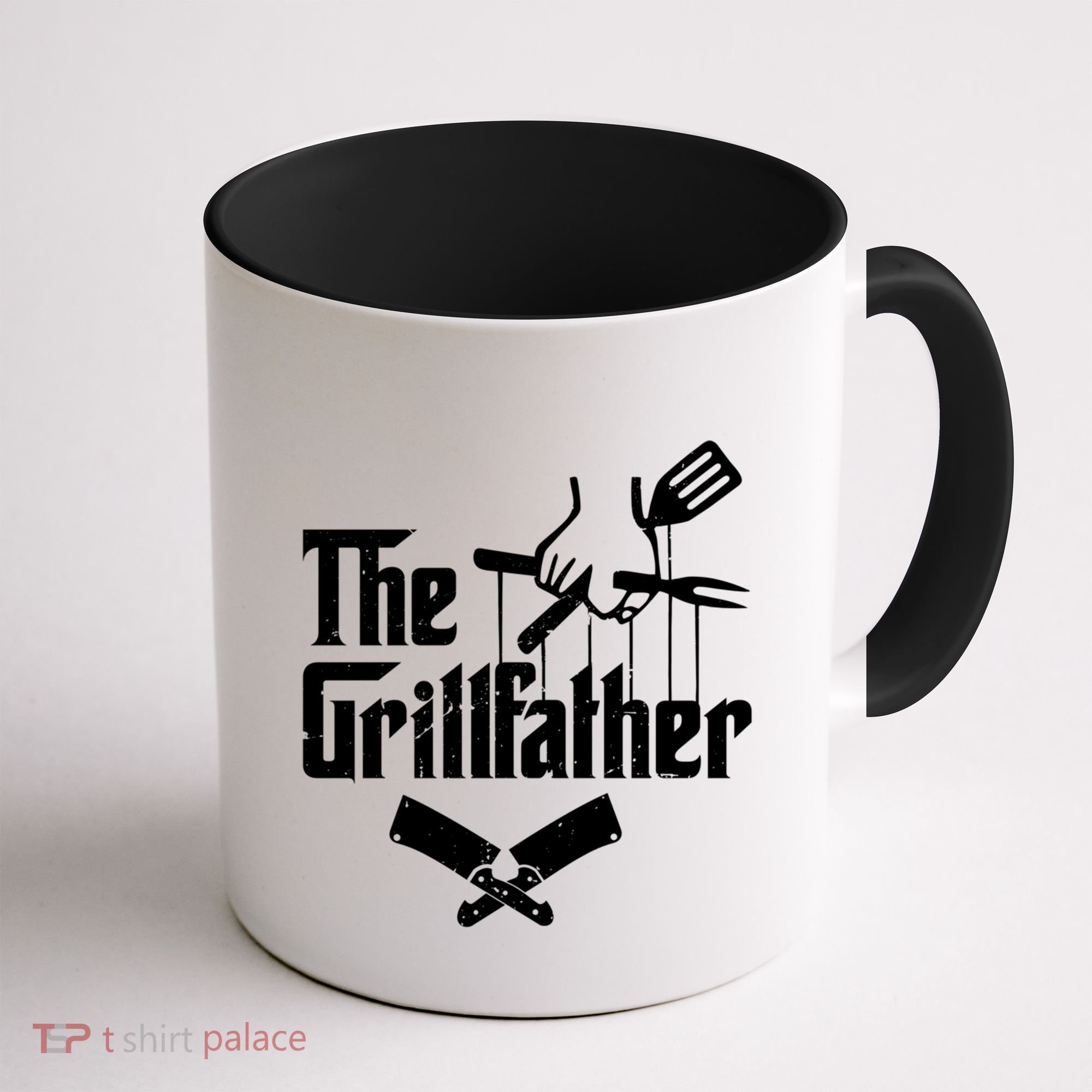 The Grillfather Funny Grill Master Bbq Gift Coffee Mug