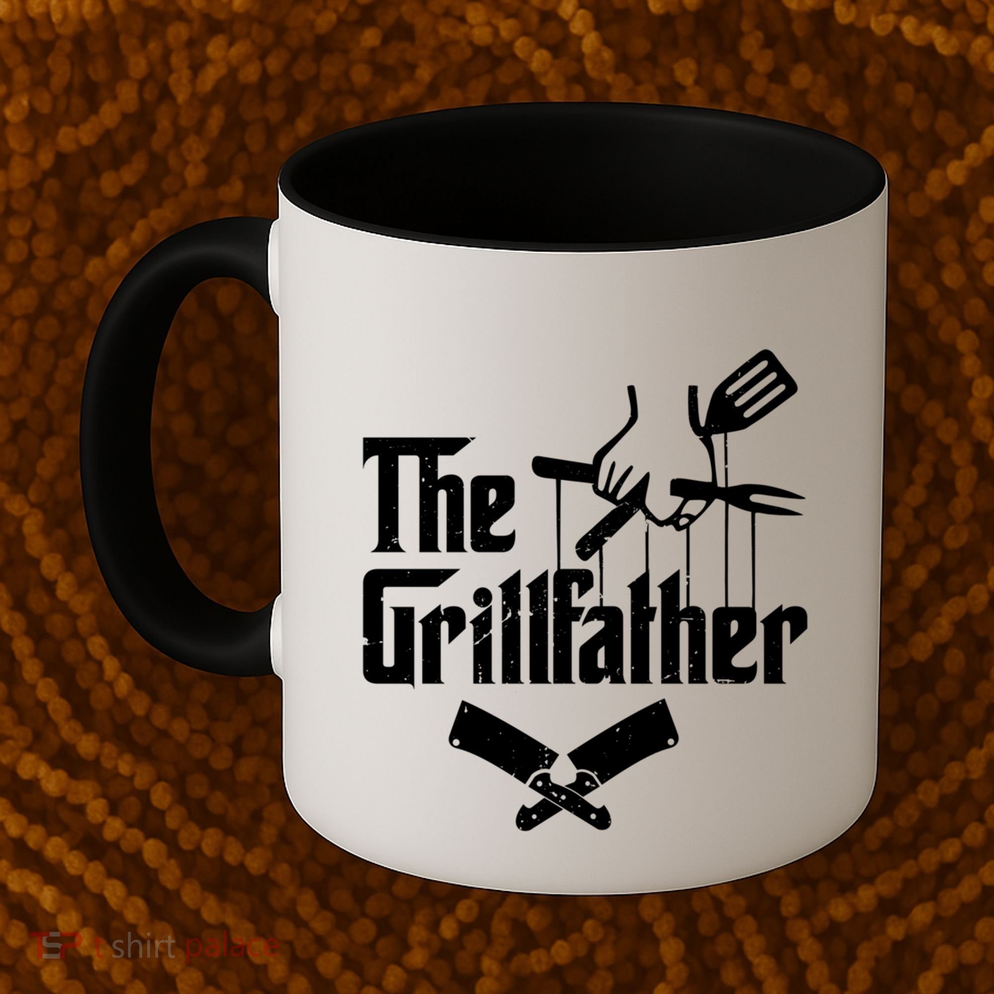 The Grillfather Funny Grill Master Bbq Gift Coffee Mug
