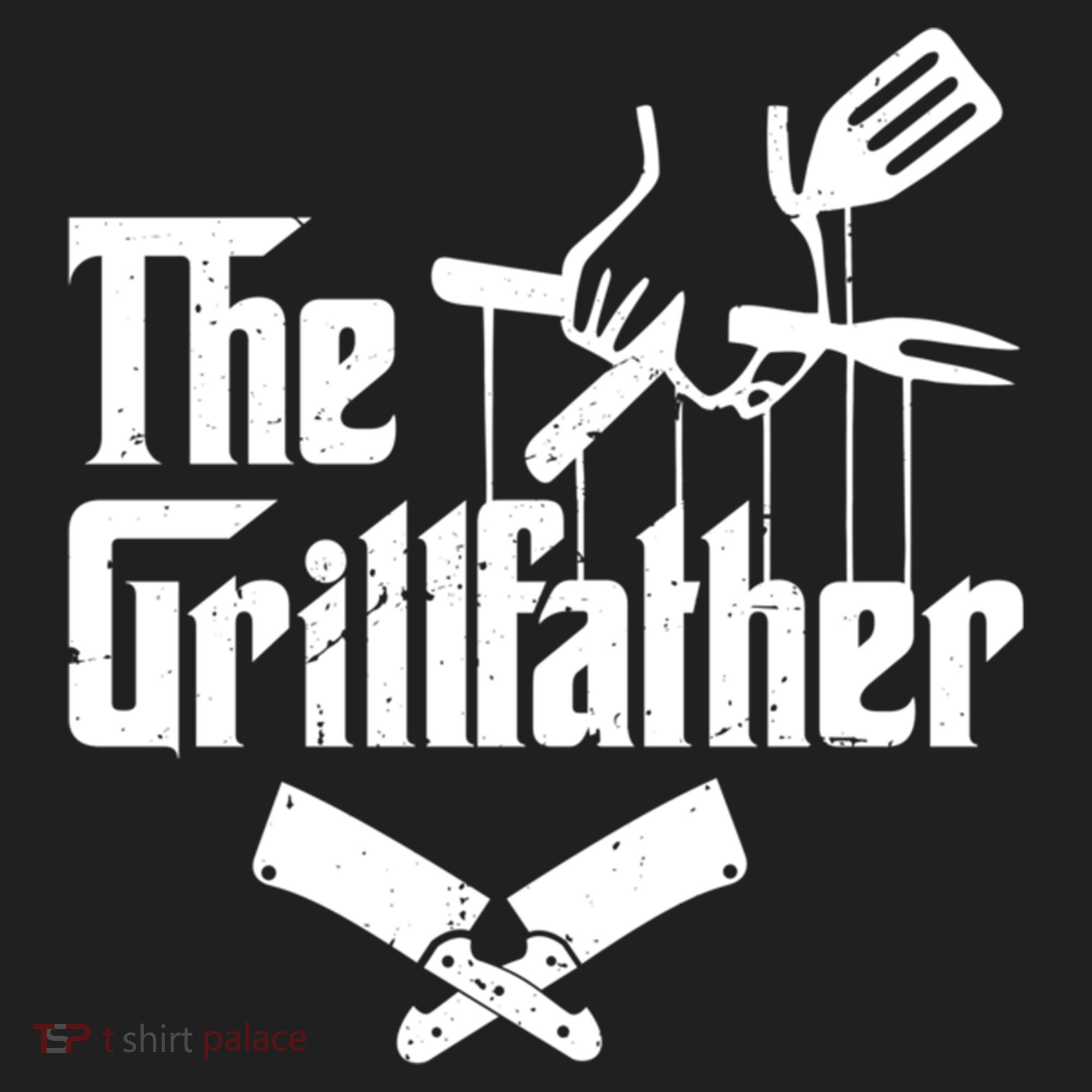 The Grillfather Funny Grill Master Bbq Gift Golf Towel
