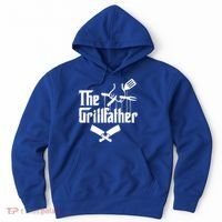 The Grillfather Funny Grill Master Bbq Gift Hoodie thumb 0
