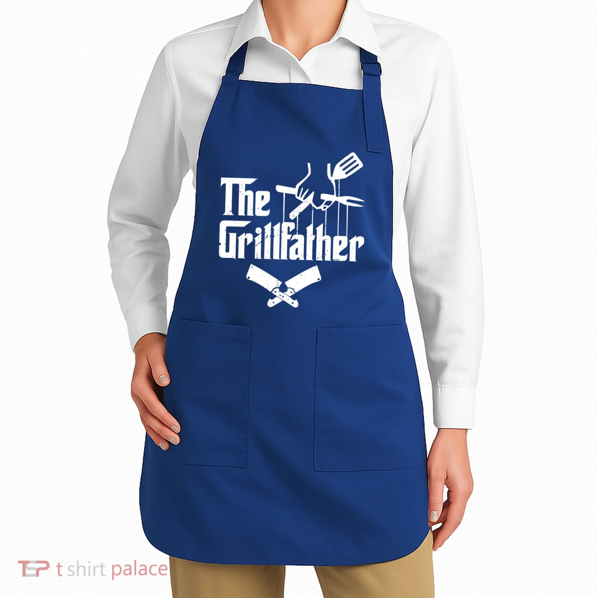The Grillfather Funny Grill Master Bbq Gift Apron