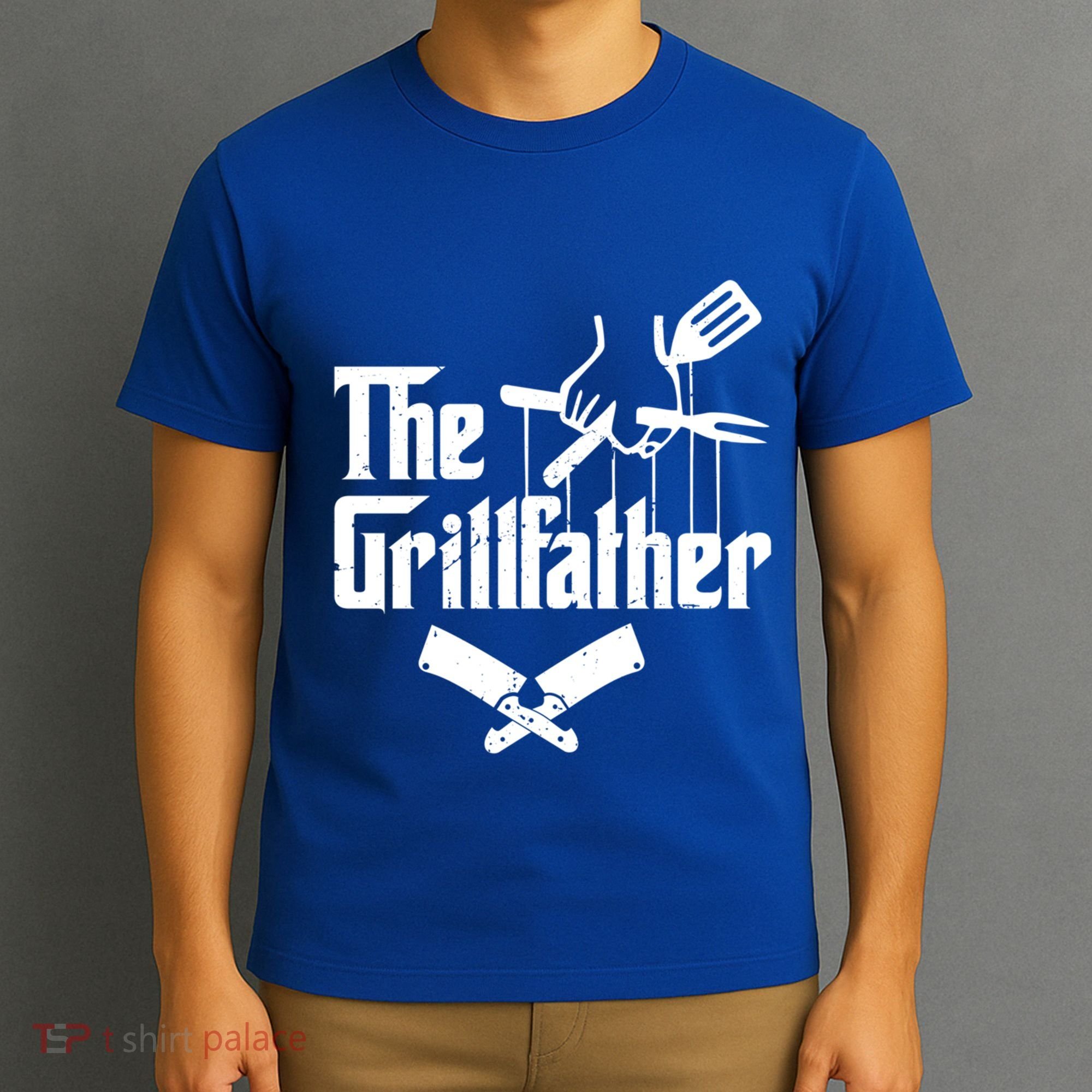 The Grillfather Funny Grill Master Bbq Gift T-Shirt