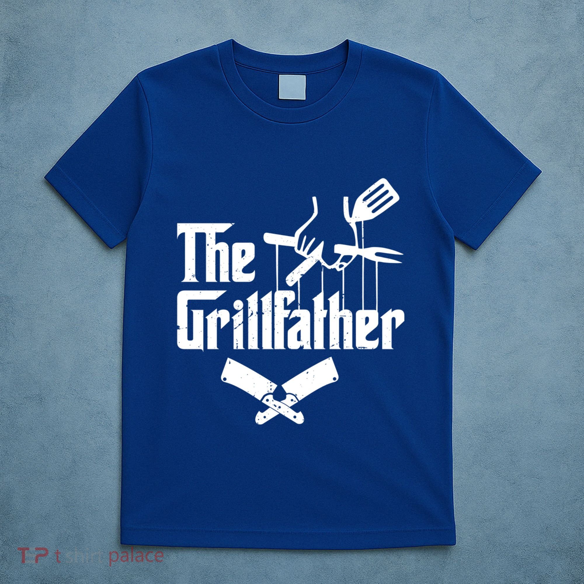 The Grillfather Funny Grill Master Bbq Gift T-Shirt
