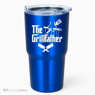 The Grillfather Funny Grill Master Bbq Gift Tumbler