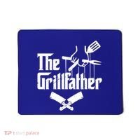 The Grillfather Funny Grill Master Bbq Gift Mousepad thumb 0