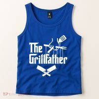 The Grillfather Funny Grill Master Bbq Gift Tank Top thumb 2
