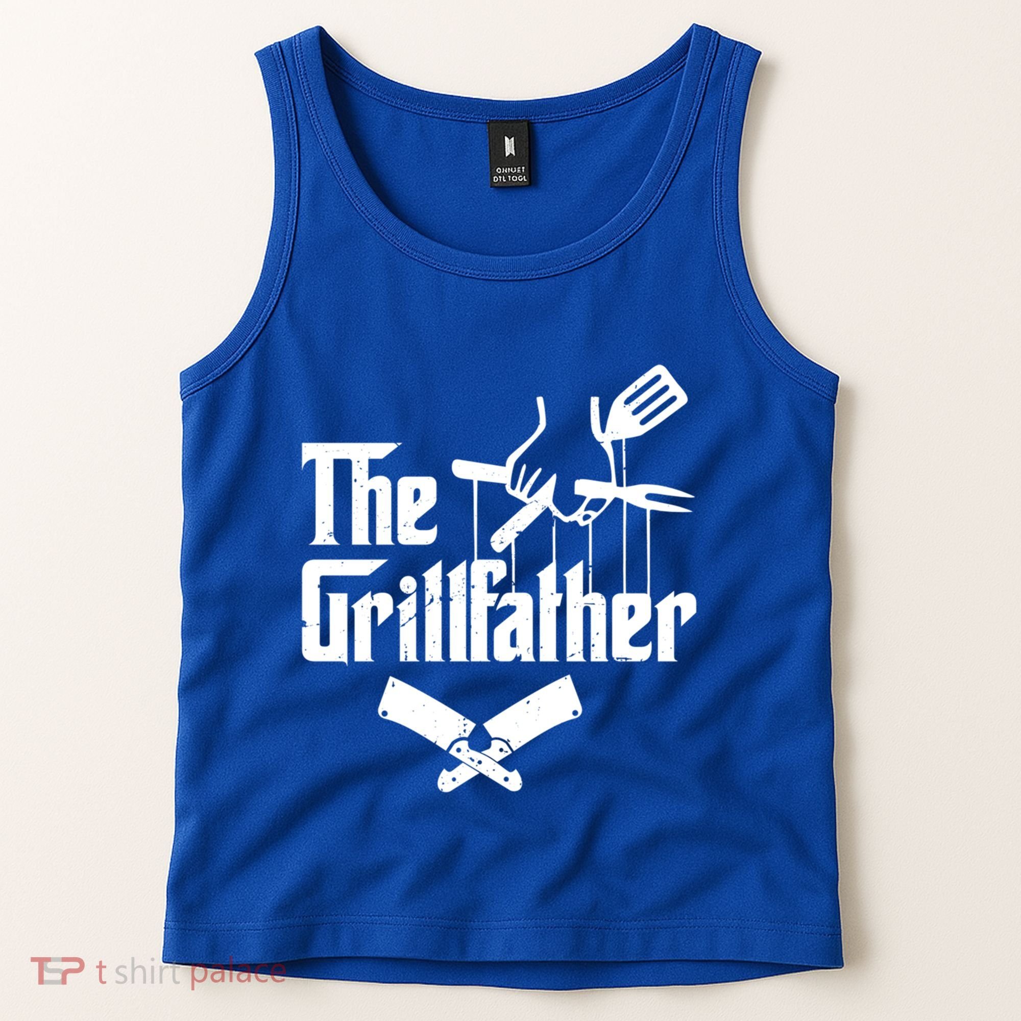 The Grillfather Funny Grill Master Bbq Gift Tank Top