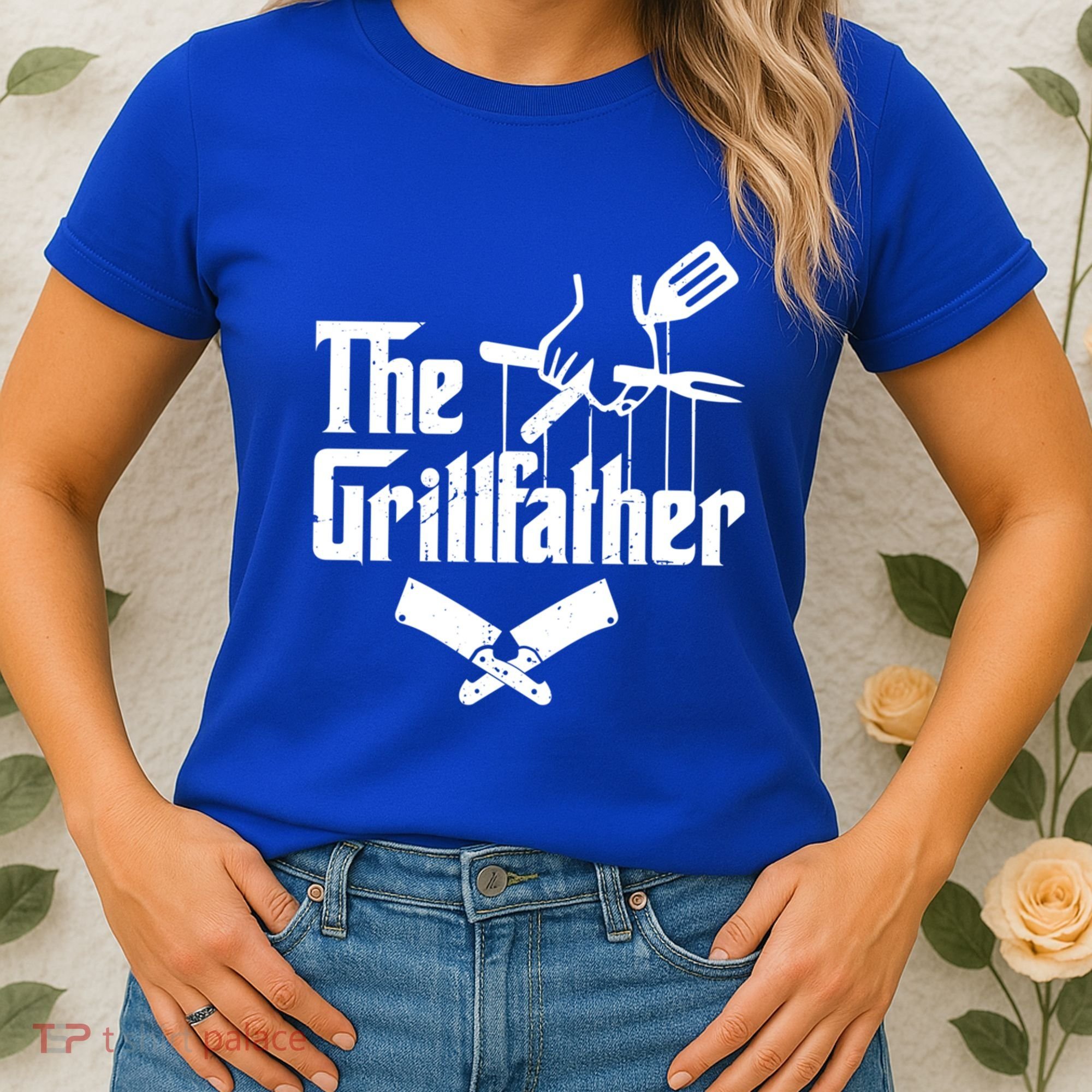 The Grillfather Funny Grill Master Bbq Gift Women's T-Shirt