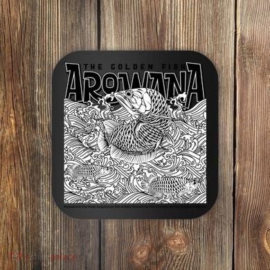 The Golden Fish Arowana Coaster