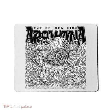 The Golden Fish Arowana Mousepad