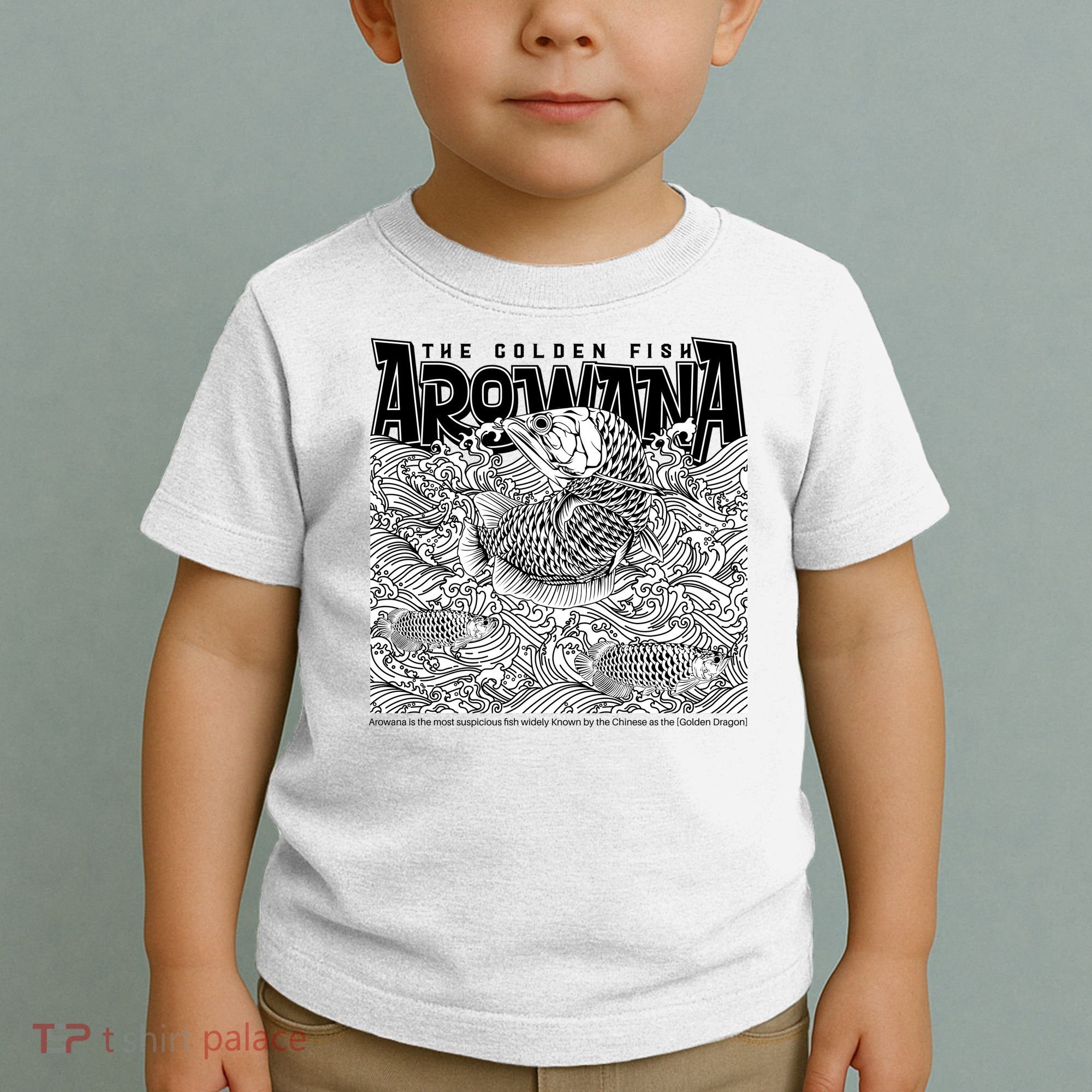 The Golden Fish Arowana Toddler T-Shirt