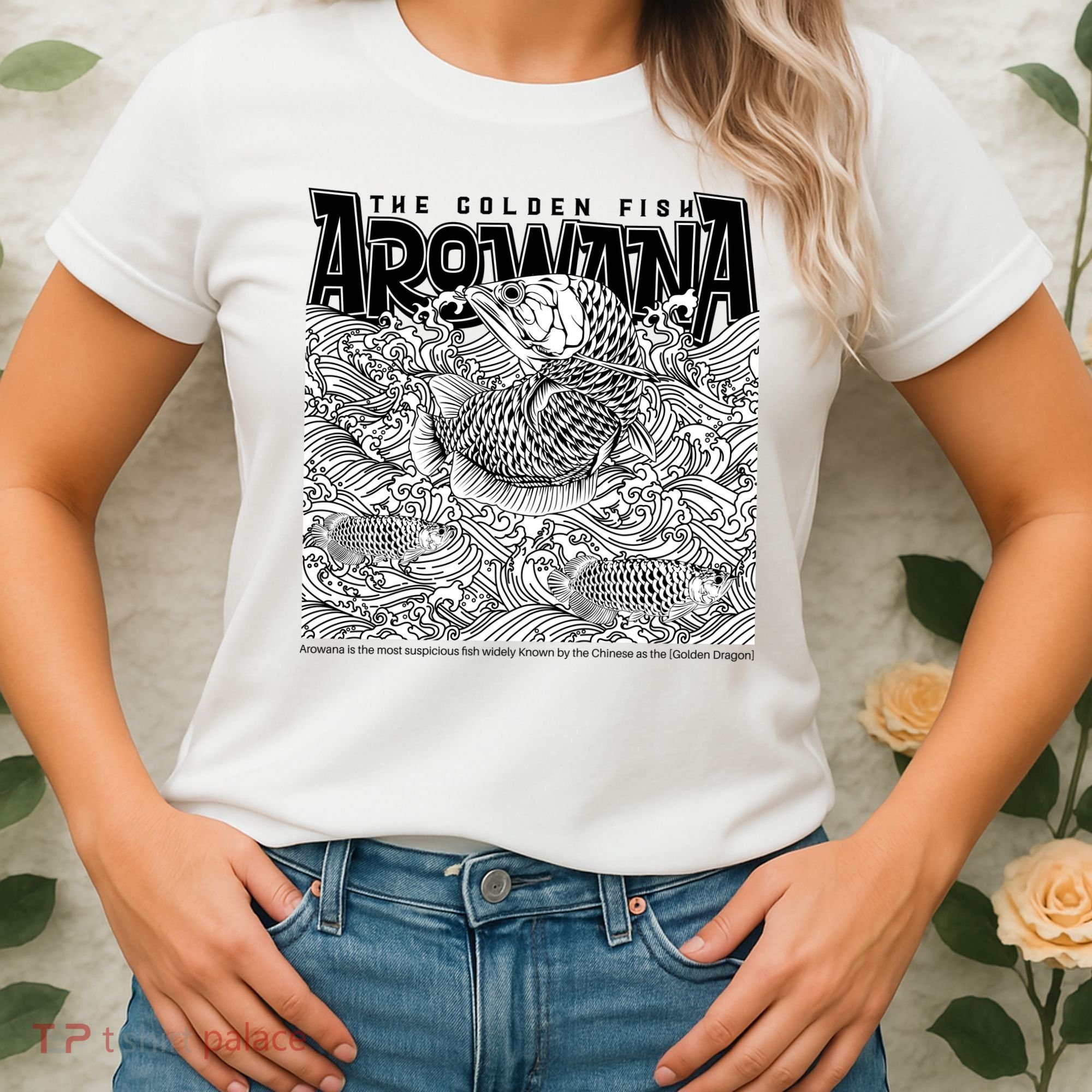 The Golden Fish Arowana Women's T-Shirt