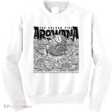 The Golden Fish Arowana Kids Sweatshirt