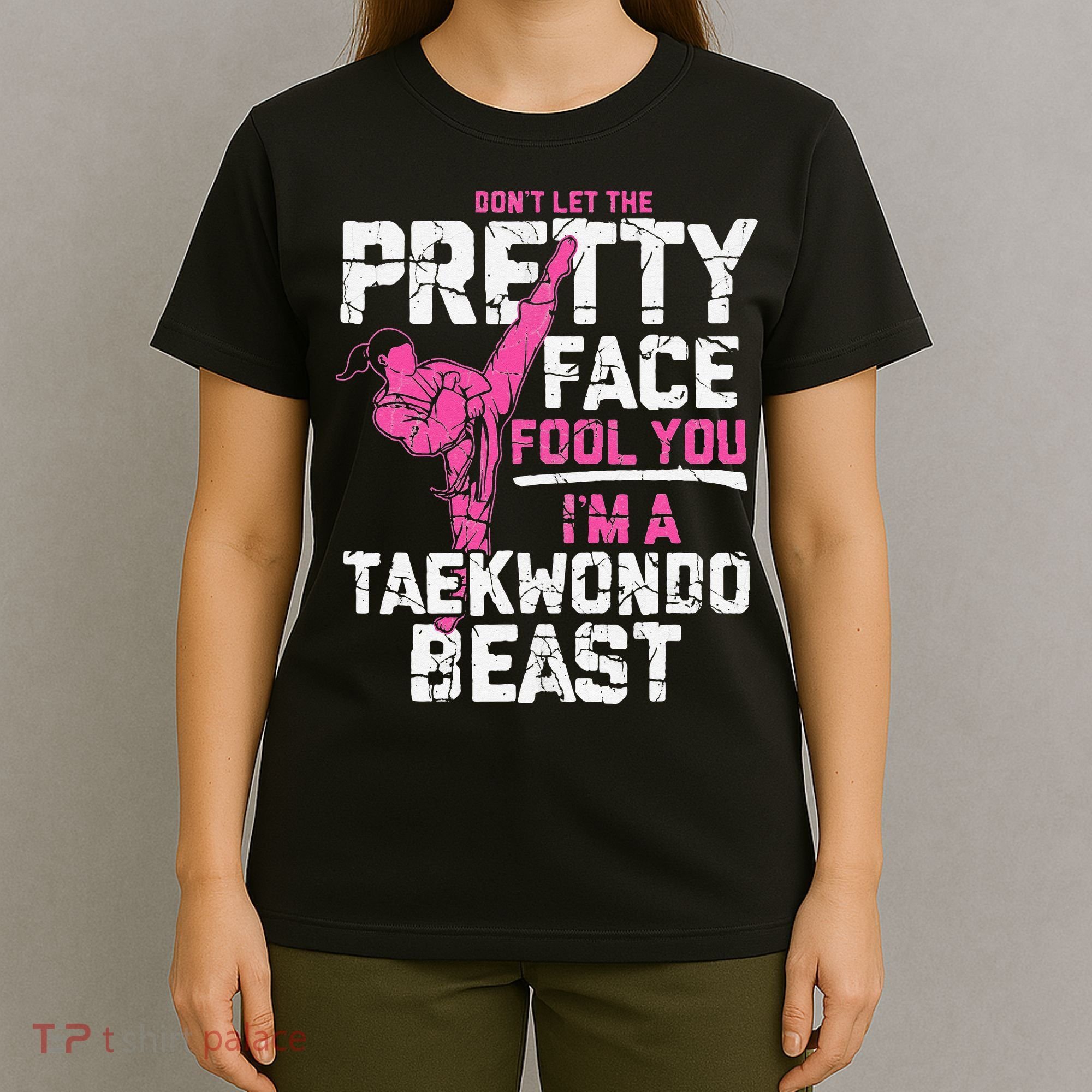 Taekwondo Gifts for Adults TKD T-Shirt