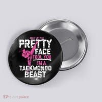 Taekwondo Gifts for Adults TKD Button thumb 0