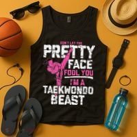 Taekwondo Gifts for Adults TKD Tank Top thumb 4