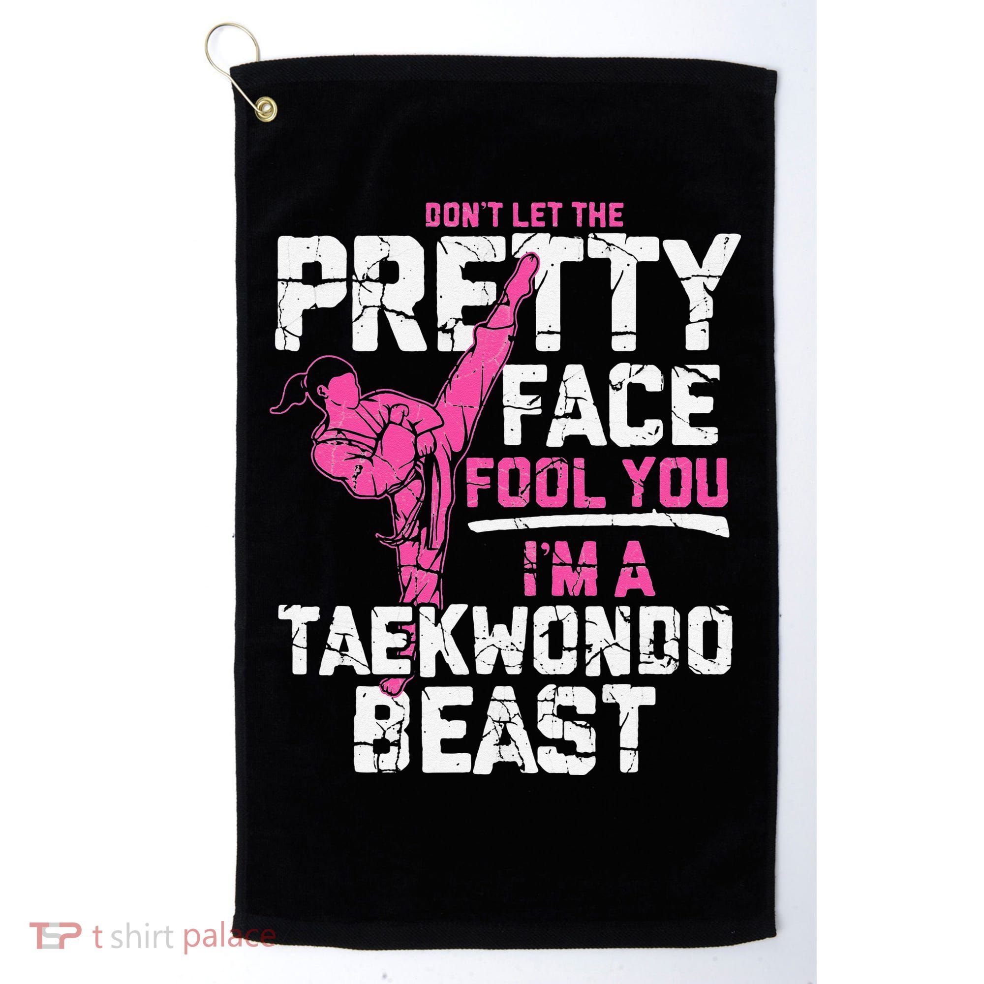 Taekwondo Gifts for Adults TKD Golf Towel