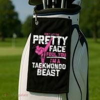 Taekwondo Gifts for Adults TKD Golf Towel thumb 2