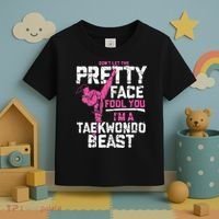 Taekwondo Gifts for Adults TKD Toddler T-Shirt thumb 3