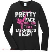Taekwondo Gifts for Adults TKD Women's Long Sleeve Shirt thumb 0