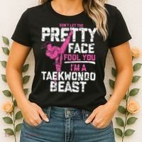 Taekwondo Gifts for Adults TKD Women's T-Shirt thumb 2
