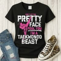 Taekwondo Gifts for Adults TKD Women's T-Shirt thumb 3