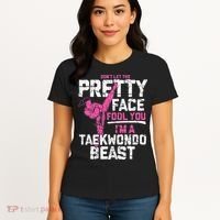 Taekwondo Gifts for Adults TKD Women's T-Shirt thumb 4
