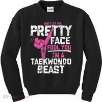 Taekwondo Gifts for Adults TKD Kids Sweatshirt thumb 0