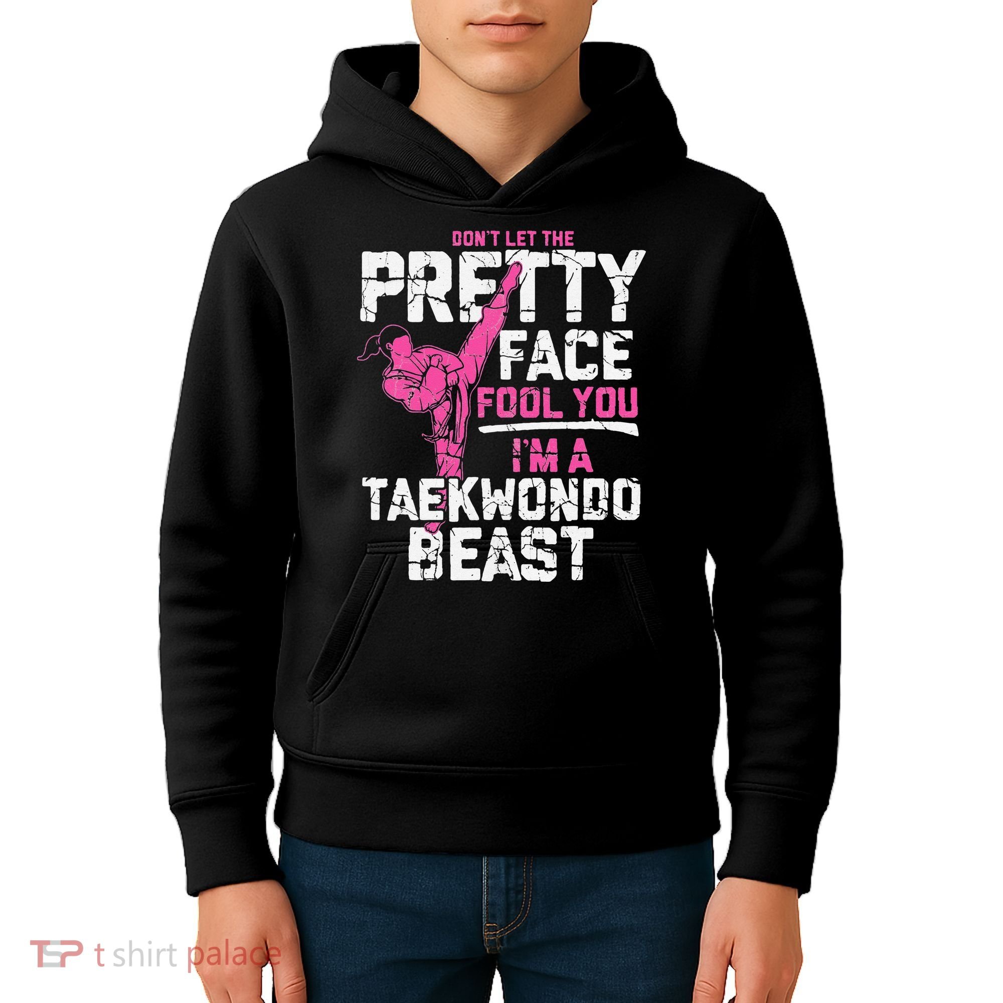 Taekwondo Gifts for Adults TKD Kids Hoodie