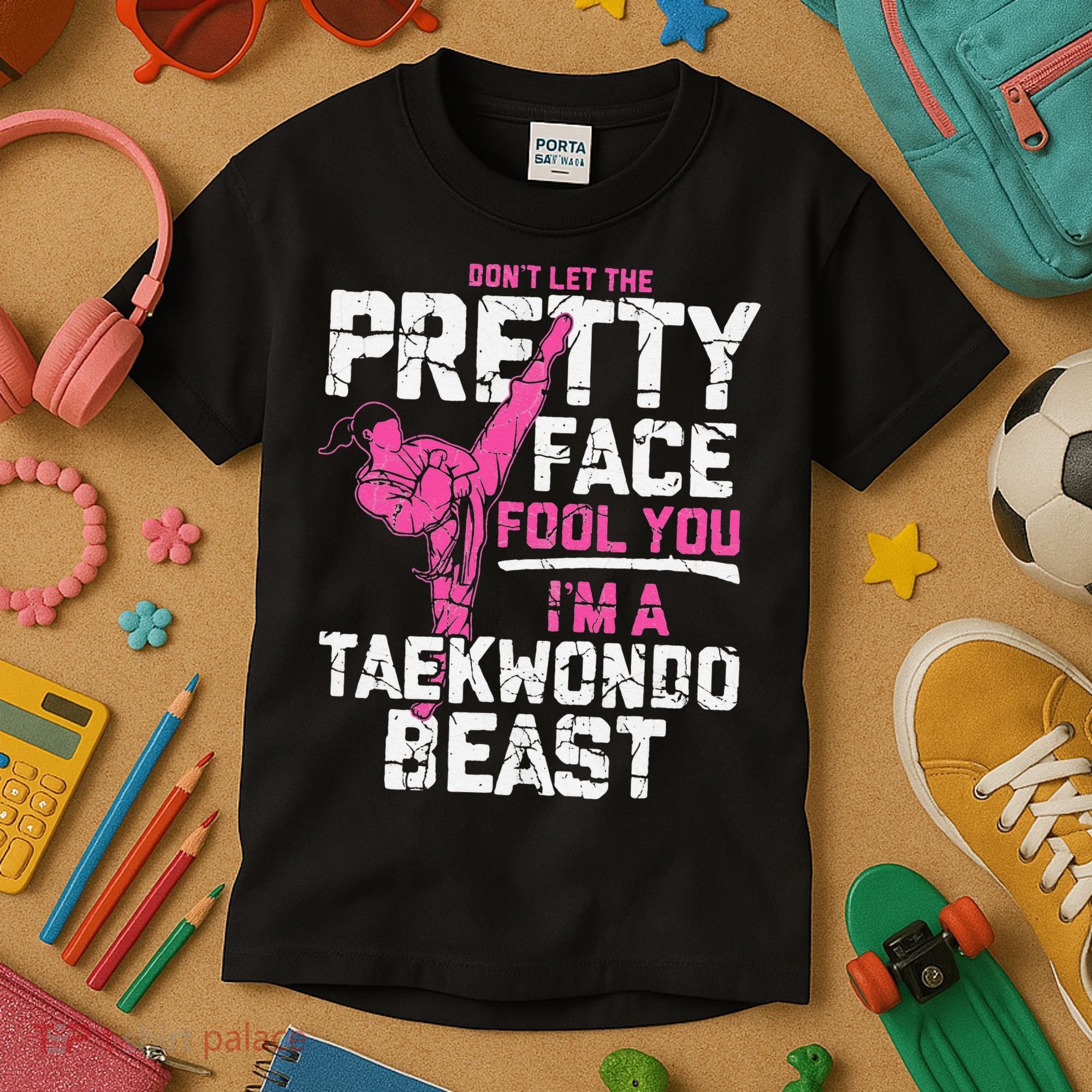 Taekwondo Gifts for Adults TKD Kids T-Shirt