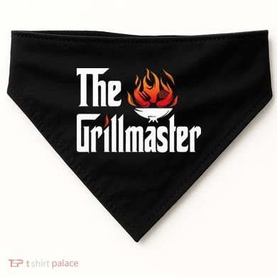 The Grilling Father The Grillmaster USA-Made Doggie Bandana