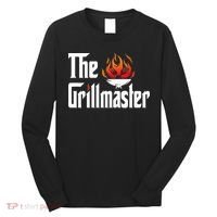 The Grilling Father The Grillmaster Long Sleeve Shirt thumb 0