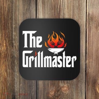 The Grilling Father The Grillmaster Coaster