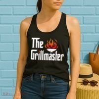 The Grilling Father The Grillmaster Women's Tank Top thumb 2