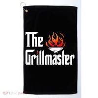 The Grilling Father The Grillmaster Golf Towel thumb 0
