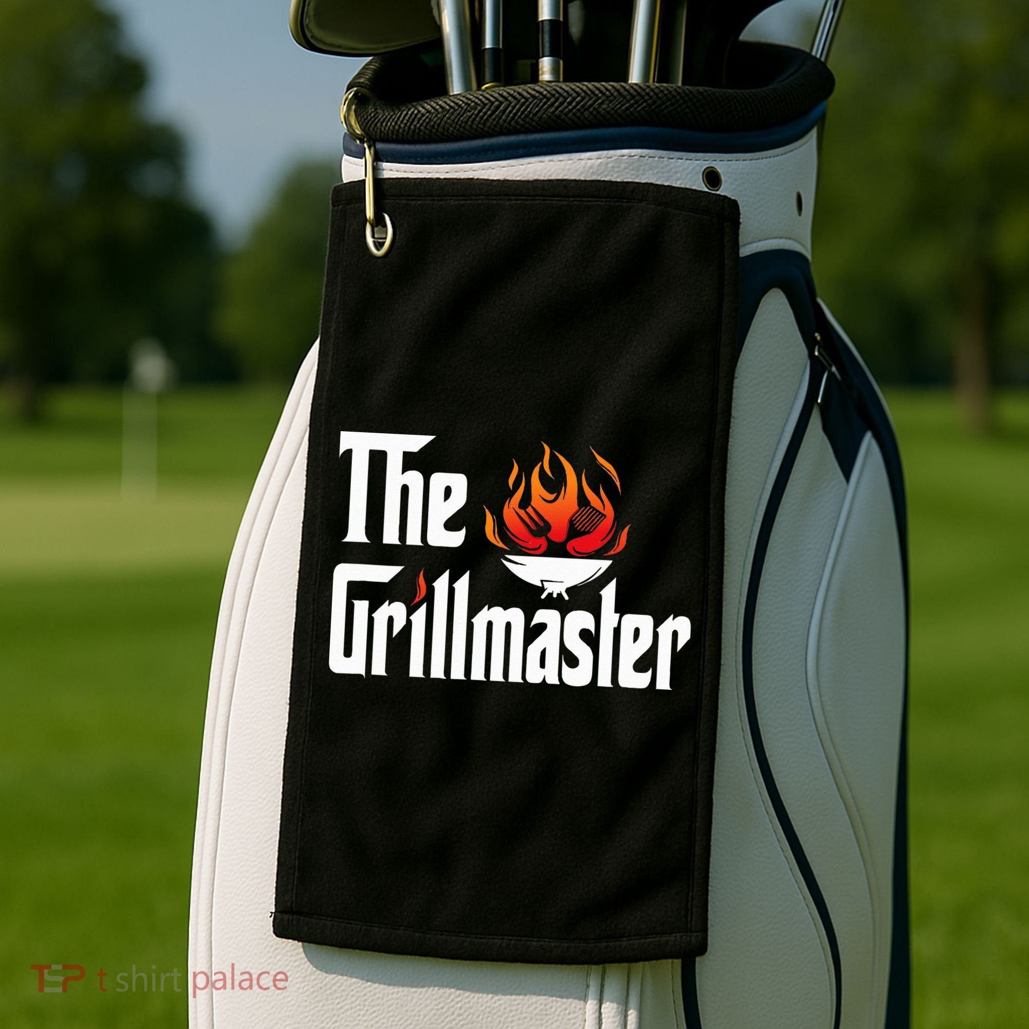 The Grilling Father The Grillmaster Golf Towel