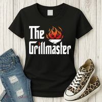The Grilling Father The Grillmaster Women's T-Shirt thumb 3