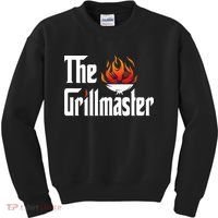 The Grilling Father The Grillmaster Kids Sweatshirt thumb 0